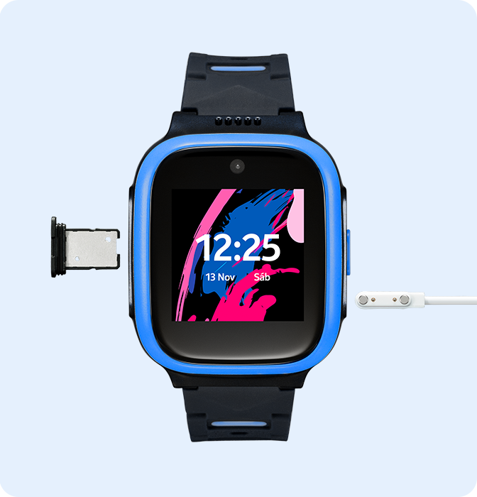 Multilaser Kid Watch 4G na cor azul
